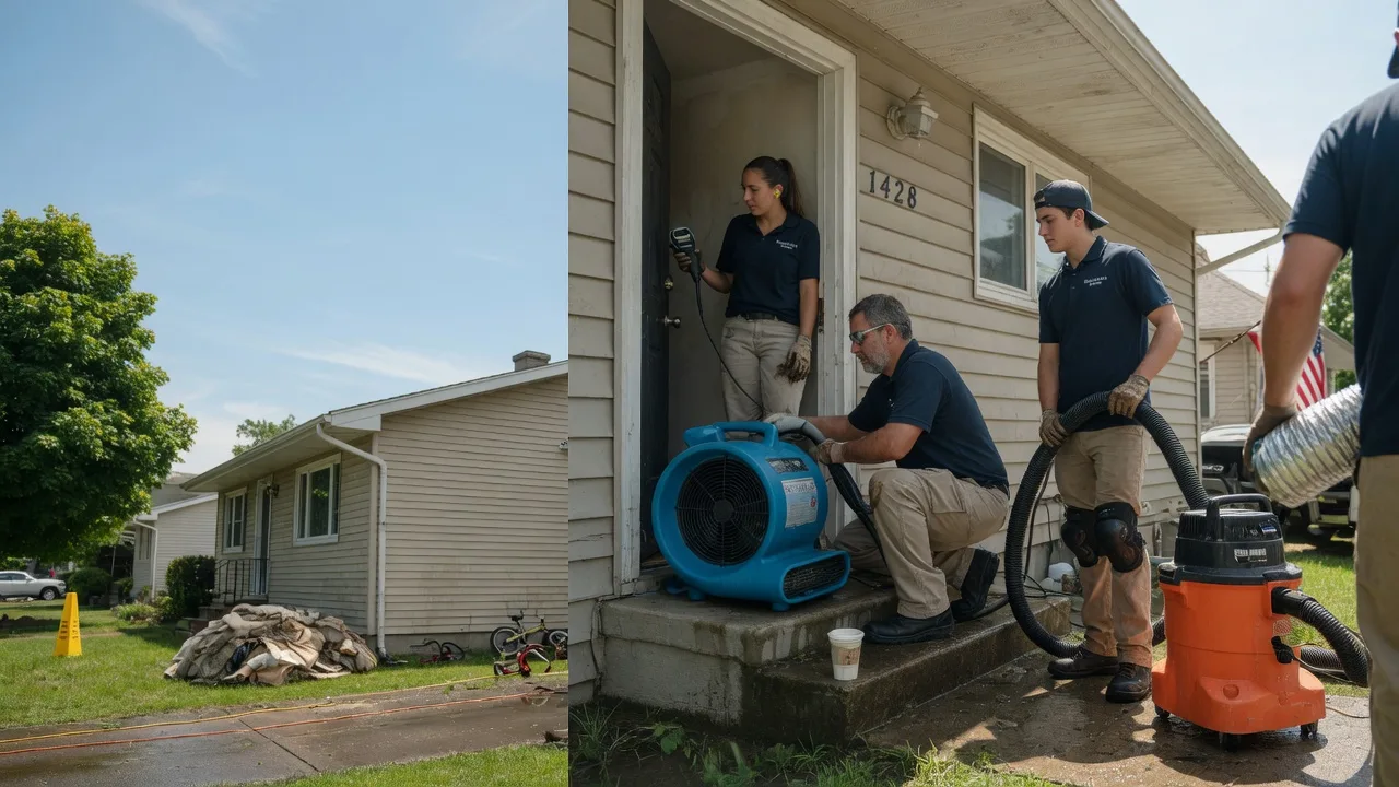 Water Damage Restoration in New Lexington, OH near me